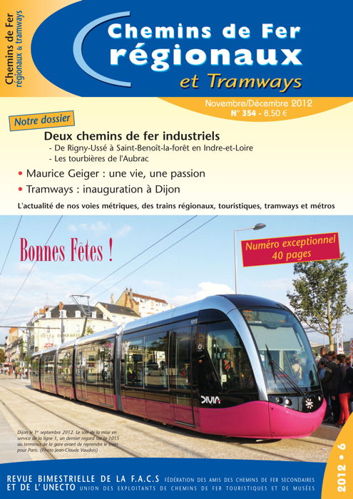 CFRT N° 354 : Maurice Geiger, Aveyron, Tramway de Dijon