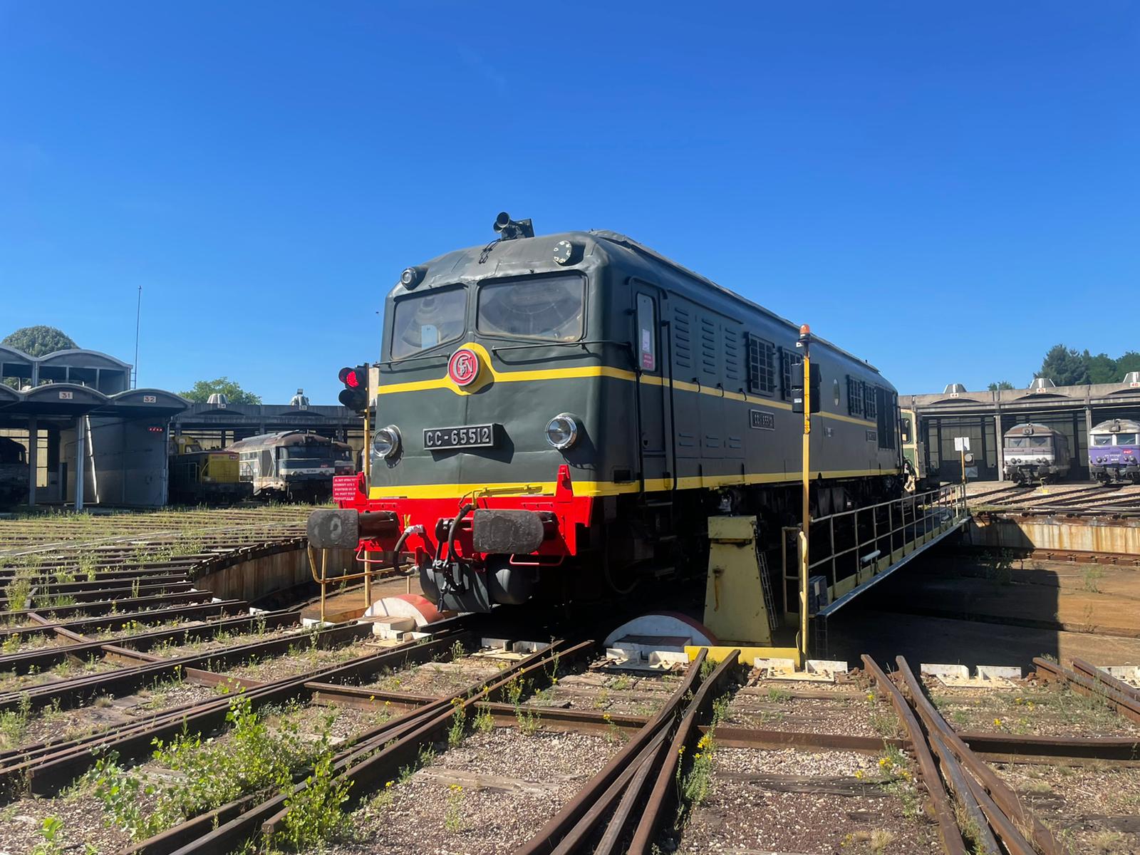 CC 65512 au depot de Nevers (Photo Nicolas Terray)