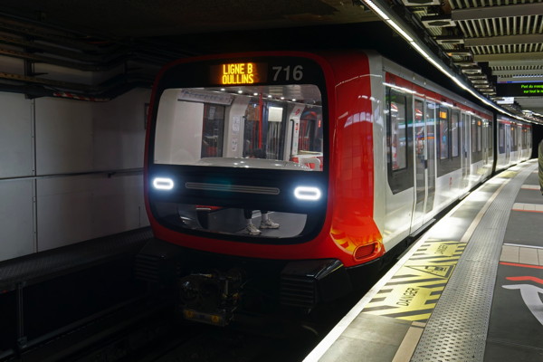 ​​​​Nouveau métro automatique ligne B Lyon