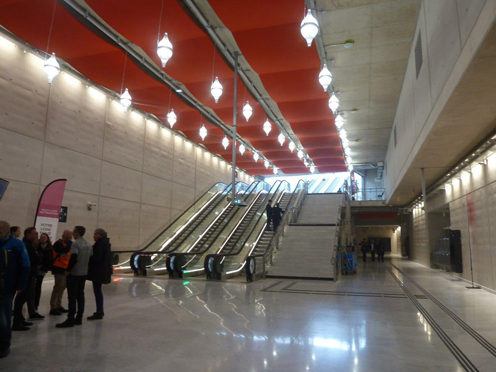 RER E station de Neuilly Porte Maillot
