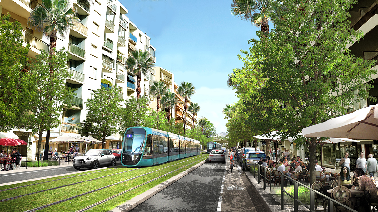 Nice Côte d'Azur - projet de la ligne 4