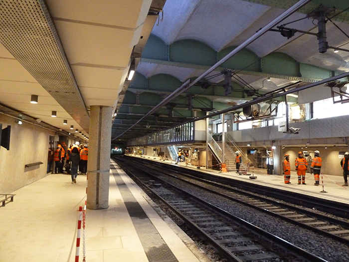 RER C - IdF - Station Saint-Michel Notre-Dame