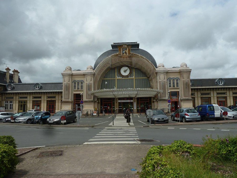 La gare de Rochefort