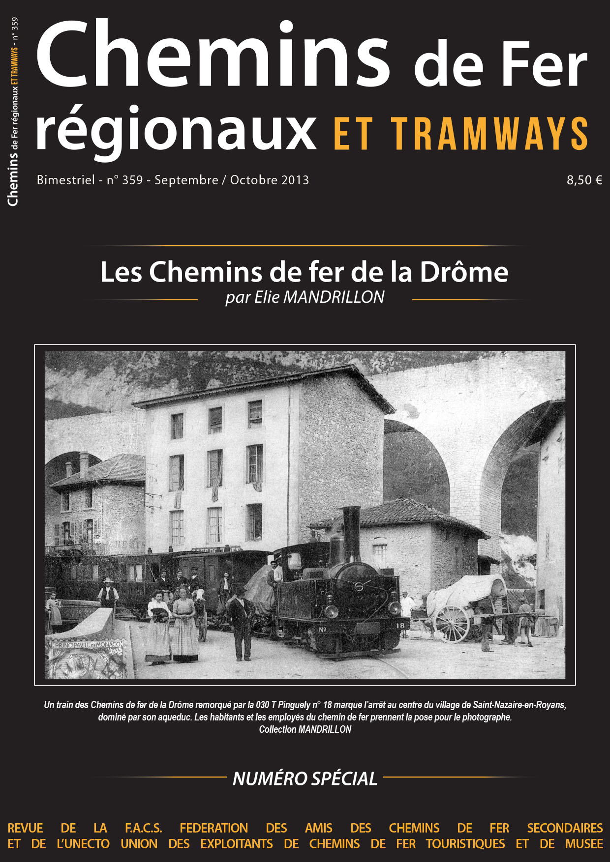 CFRT N°359 : N° Spécial Chemin de fer de la Drôme