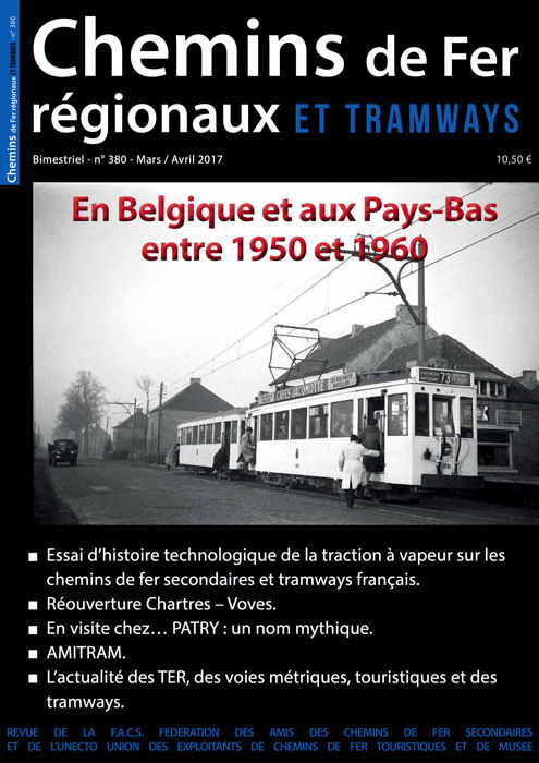 CFRT-380 : Belgique et Pays-Bas en 1950-60, AMITRAM