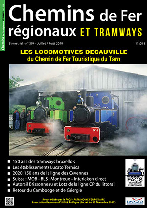 CFRT-394 - Les locomtives Decauville du CF Touristique du Tarn, Les Brissonneau des CP