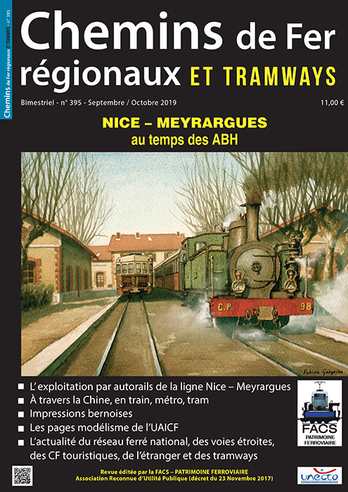 CFRT 395 - Les autorails de la ligne Nice Meyrargues des CP