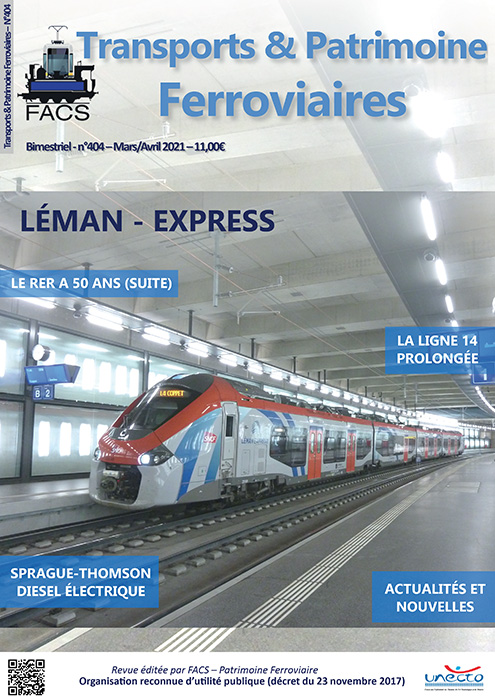 Couverture de Transport & Patrimoine Ferroviaires 404 (Ex-CFRT