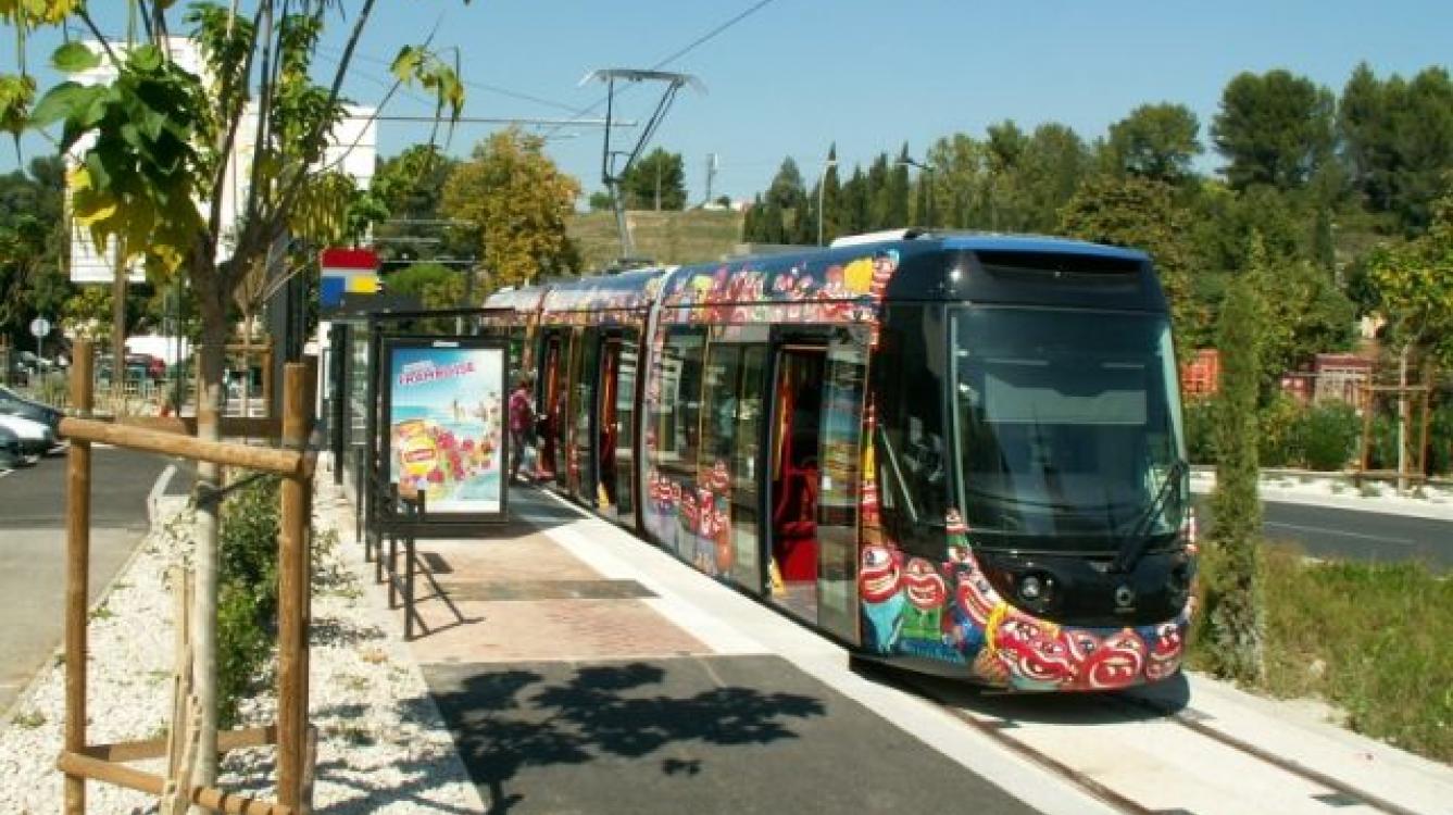 Tramway d'Aubagne Le Charrel