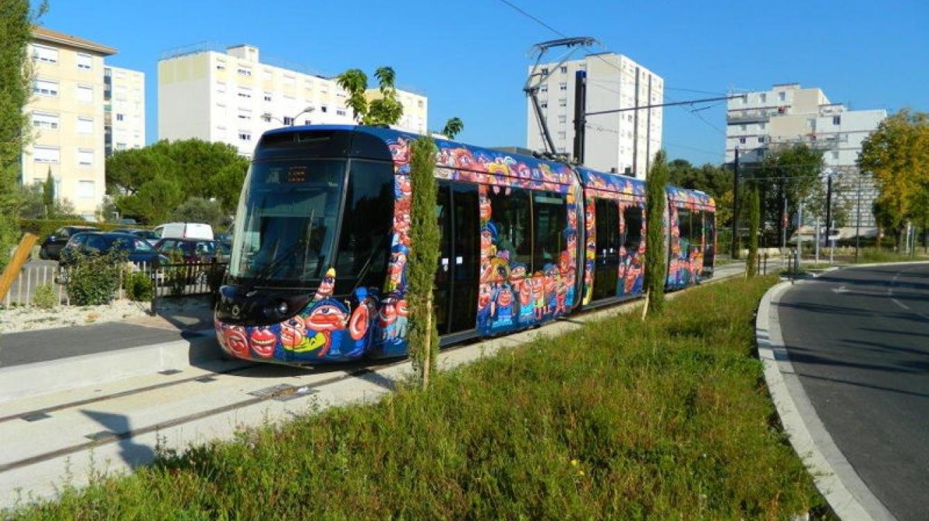 Tramway d'Aubagne Le Charrel