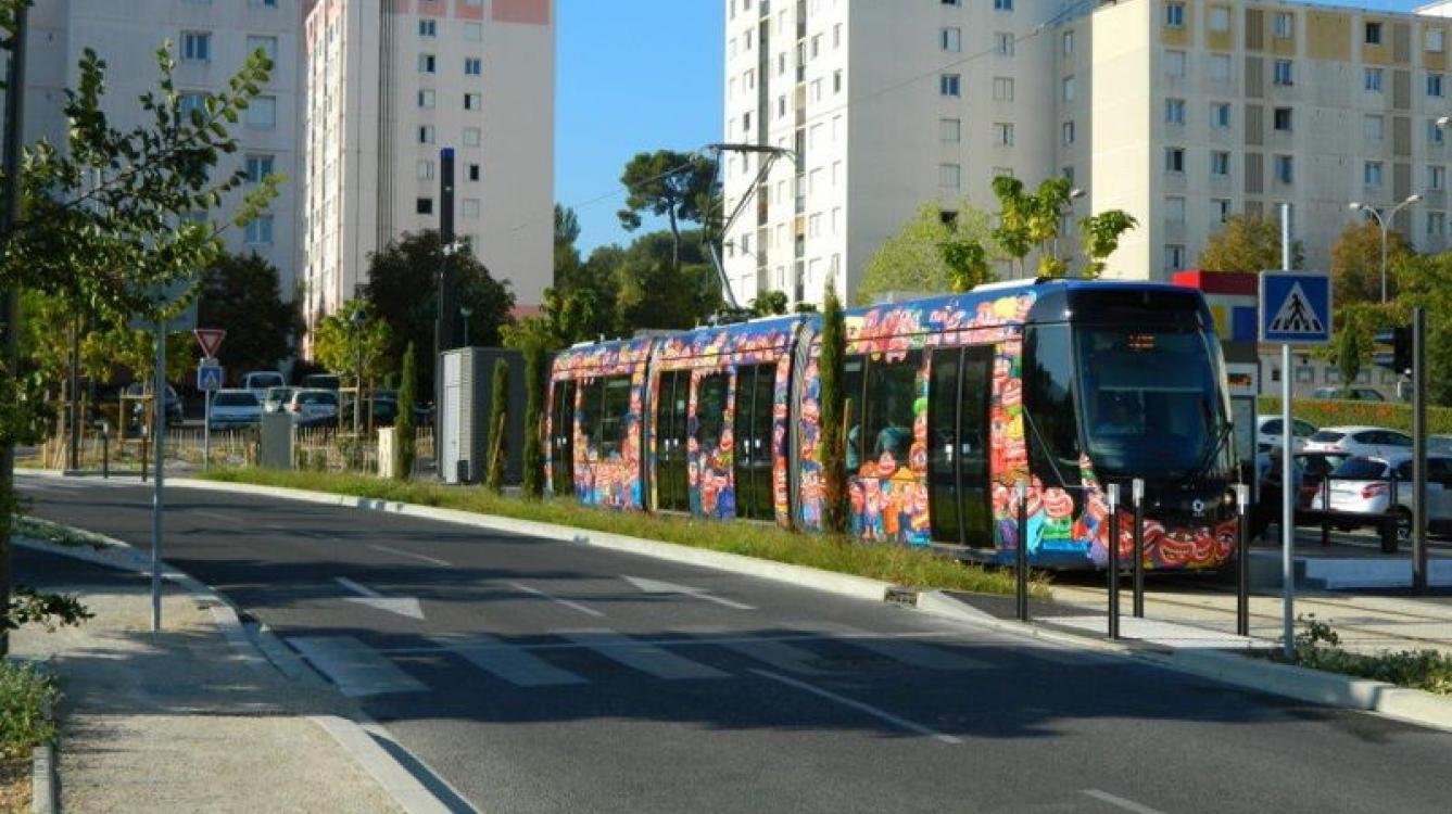 Tramway d'Aubagne Le Charrel