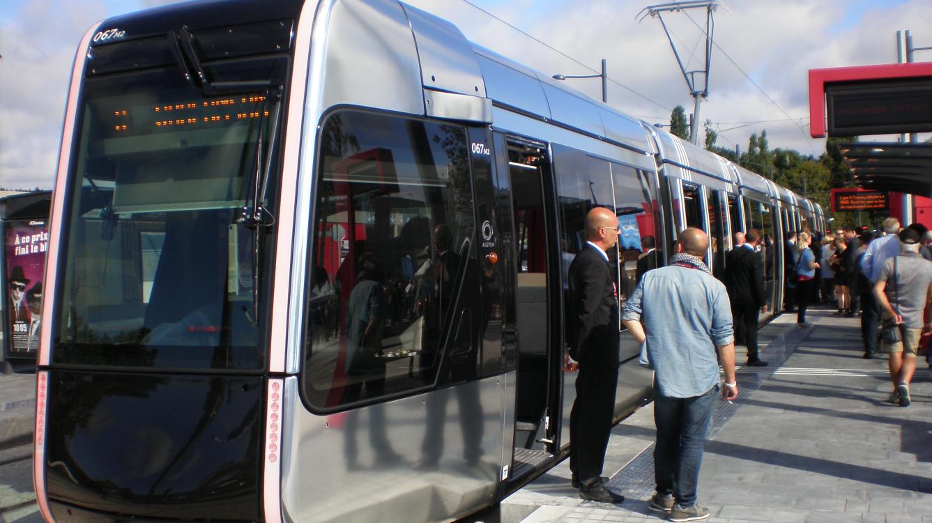 Tramway de Tours le 31 août 2013