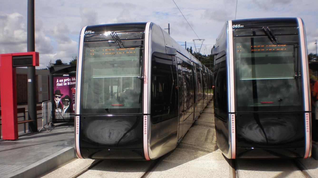 Tramway de Tours le 31 août 2013