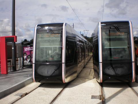 Tramway de Tours le 31 août 2013