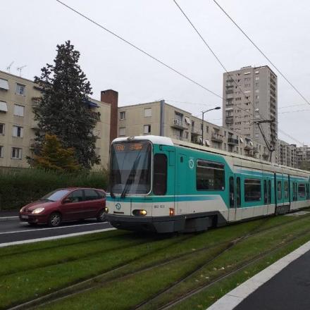 Arrivée à Asnières Quatre-routes