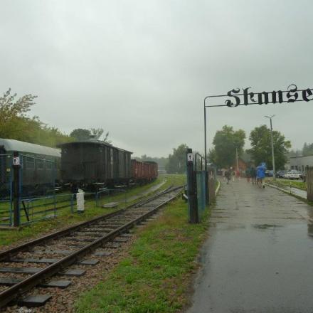 Entrée musée ferroviaire Skansen (Chabowka)