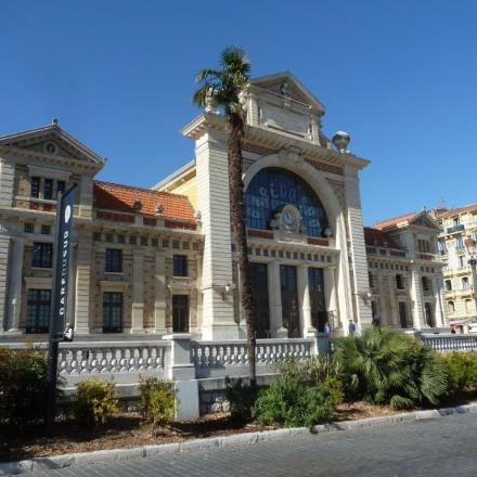 Facade de la gare du Sud restaurée
