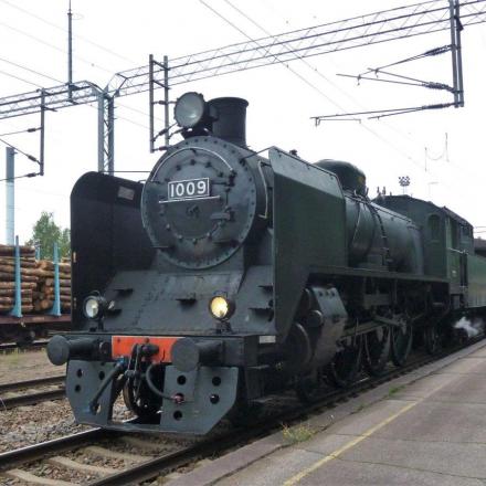 Kouvola Train spécial tracté par Pacific Hr1 N°1009