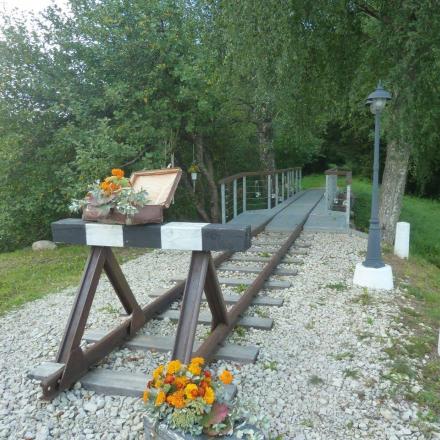 Tronçon témoin ancienne ligne Valga-Ape