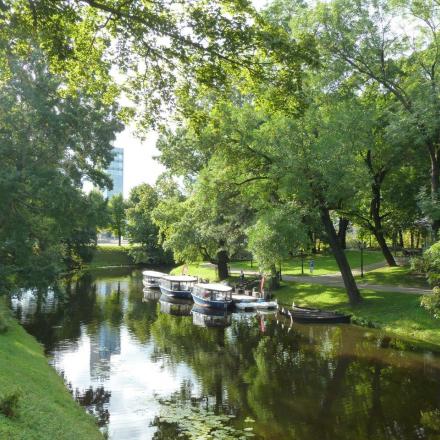 Riga : Parc des anciens remparts