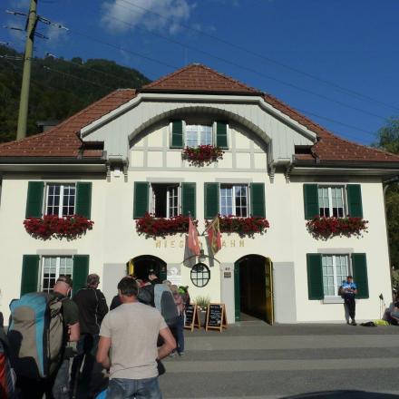 Mülenen Gare inférieure du funiculaire pour Niesen