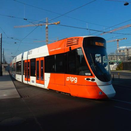 Bachet-de-Pesay Tram TPG L12 Stadler Tango