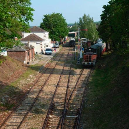 Vue générale gare Pacy-sur-Eure