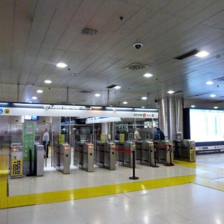 Hall de la gare intermodale de Palma de Majorque