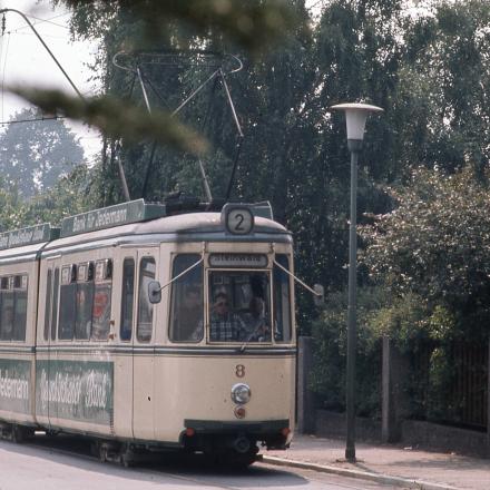 Motrice 8 sur son chemin vers Steiwalde