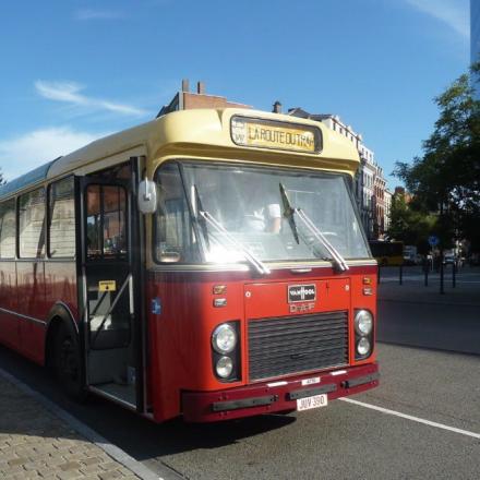 Bus historique Van Holl-DAF du CF de Sprimont