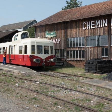 11 septembre 2020, Connerré, gare de la Transvap, prêt pour la sortie pour les essais jusqu’au Mans