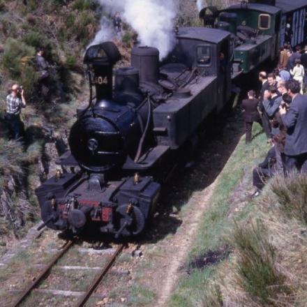 4 et 5 mai 1968 train spécial FACS sur le CFD Vivarais