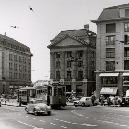 Lausanne : la motrice 174 (série 171-174) construites en 1929 par SWS/BBC