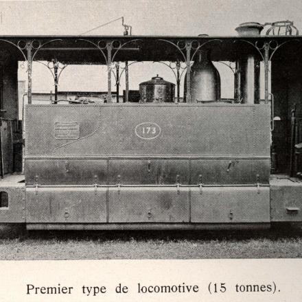 Premier type de locomotive (15 t)