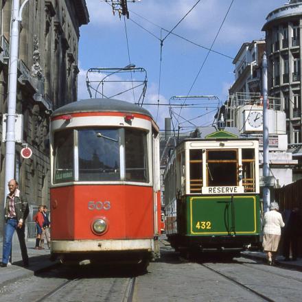Terminus du Théatre. L'auvent Tourcoing a déjà été démonté