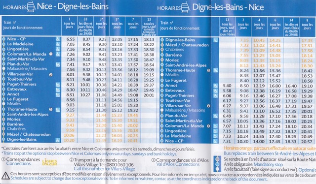 fiche horaire été 2021 - CP